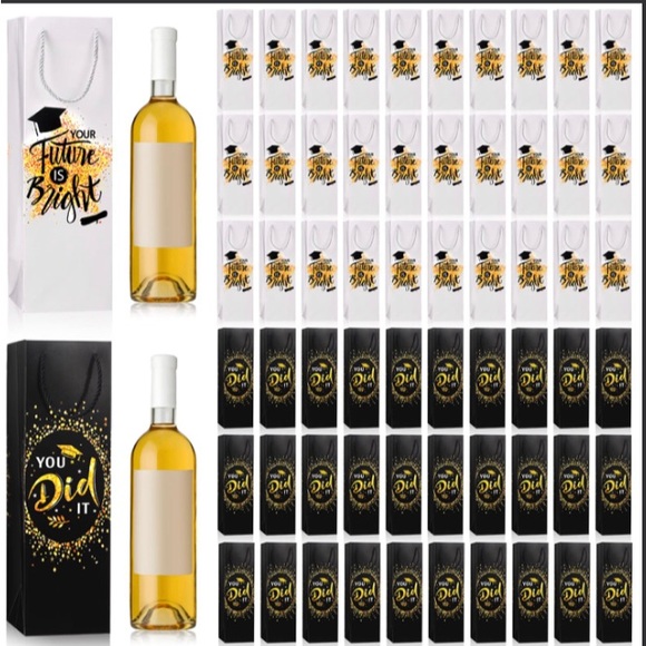 Graduation Wine Bags - Picture 1 of 1